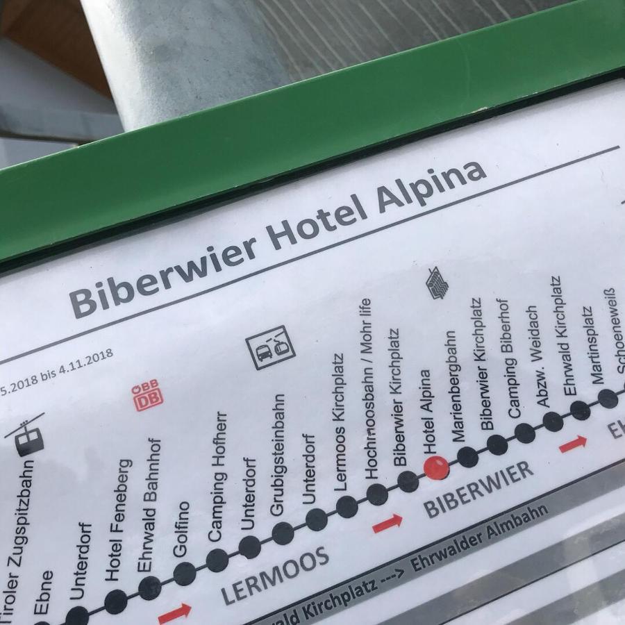 Hotel Alpina Regina Biberwier Eksteriør billede